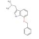 7-Benzyloxygramine (CAS 94067-27-3) - chemical structure image