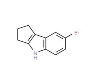 7-Bromo-1,2,3,4-tetrahydrocyclopent[b]indole (CAS 164736-47-4) - chemical structure image