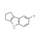 7-Bromo-1,2,3,4-tetrahydrocyclopent[b]indole (CAS 164736-47-4) - chemical structure image