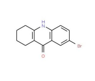 7-Bromo-1,3,4,10-tetrahydro-2H-acridin-9-one - chemical structure image