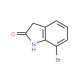 7-Bromo-1,3-dihydro-2H-indol-2-one (CAS 320734-35-8) - chemical structure image