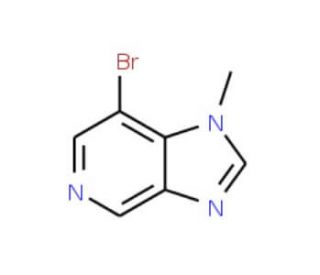 7-Bromo-1-methyl-1H-imidazo[4,5-c]pyridine (CAS 317840-04-3) - chemical structure image
