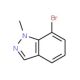 7-Bromo-1-methyl-1H-indazole (CAS 1000576-59-9) - chemical structure image