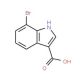 7-Bromo-1H-indole-3-carboxylic acid (CAS 86153-25-5) - chemical structure image