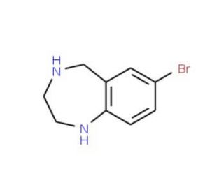 7-Bromo-2,3,4,5-tetrahydro-1H-benzo[e][1,4]diazepine (CAS 195986-87-9) - chemical structure image