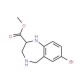 7-Bromo-2,3,4,5-tetrahydro-1H-benzo[e][1,4]diazepine-2-carboxylic acid methyl ester (CAS 672309-91-0) - chemical structure im