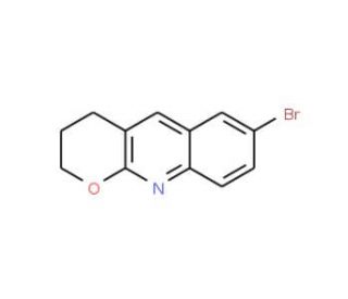 7-Bromo-2,3-dihydropyrano[2,3-b]quinoline (CAS 612494-86-7) - chemical structure image