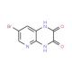7-Bromo-2,3-dioxo-1,4-dihydro-pyrido[2,3-b]pyrazine (CAS 168123-82-8) - chemical structure image
