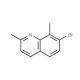 7-Bromo-2,8-dimethylquinoline (CAS 1189106-33-9) - chemical structure image