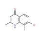 7-Bromo-2,8-dimethylquinoline-4-ol (CAS 1189106-80-6) - chemical structure image