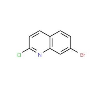 7-Bromo-2-chloro-quinoline (CAS 99455-15-9) - chemical structure image