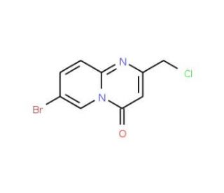7-Bromo-2-chloromethyl-pyrido[1,2-a]pyrimidin-4-one - chemical structure image