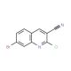 7-Bromo-2-chloroquinoline-3-carbonitrile (CAS 892874-32-7) - chemical structure image