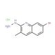 7-Bromo-2-hydrazino-3-methylquinoline hydrochloride (CAS 1171639-07-8) - chemical structure image