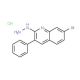 7-Bromo-2-hydrazino-3-phenylquinoline hydrochloride (CAS 1170117-00-6) - chemical structure image