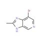 7-Bromo-2-methylimidazo[4,5-c]pyridine (CAS 929074-39-5) - chemical structure image