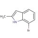 7-Bromo-2-methylindole (CAS 302912-38-5) - chemical structure image
