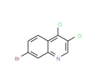 7-Bromo-3,4-dichloroquinoline (CAS 1021435-01-7) - chemical structure image