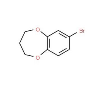 7-bromo-3,4-dihydro-2H-1,5-benzodioxepine (CAS 147644-11-9) - chemical structure image