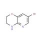 7-Bromo-3,4-dihydro-2H-pyrido[3,2-b][1,4]oxazine (CAS 34950-82-8) - chemical structure image