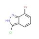 7-Bromo-3-chloro-1H-indazole (CAS 885271-75-0) - chemical structure image