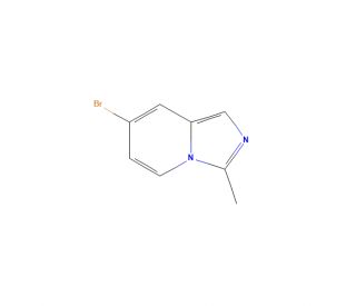 7-Bromo-3-methylimidazo[1,5-a]pyridine (CAS 1379355-19-7) - chemical structure image