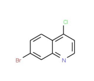 7-Bromo-4-chloroquinoline (CAS 75090-52-7) - chemical structure image