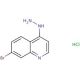 7-Bromo-4-hydrazinoquinoline hydrochloride (CAS 1172413-56-7) - chemical structure image