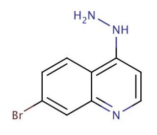 7-Bromo-4-hydrazinoquinoline - chemical structure image