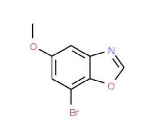 7-Bromo-5-methoxy-1,3-benzoxazole - chemical structure image
