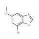 7-Bromo-5-methoxy-1,3-benzoxazole - chemical structure image