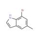 7-Bromo-5-methylindole (CAS 15936-79-5) - chemical structure image