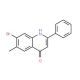 7-Bromo-6-methyl-2-phenylquinoline-4-ol (CAS 1189105-49-4) - chemical structure image