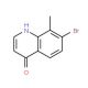 7-Bromo-8-methylquinoline-4-ol (CAS 1189106-48-6) - chemical structure image