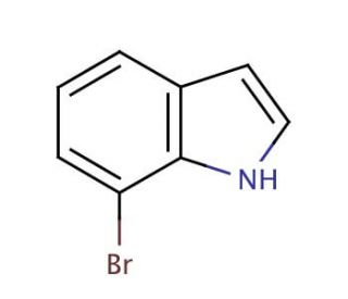 7-Bromoindole (CAS 51417-51-7) - chemical structure image