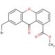 7-Bromomethyl-9-oxo-9H-xanthene-1-carboxylic acid methyl ester - chemical structure image