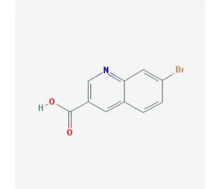 7-Bromoquinoline-3-carboxylic acid (CAS 892874-34-9) - chemical structure image