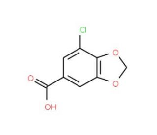 7-chloro-1,3-benzodioxole-5-carboxylic acid - chemical structure image