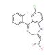 7-Chloro-1,3-dihydro-5-(2-fluorophenyl)-2-nitromethyl-ene-2H-1,4-benzodiazepine-13C1 - chemical structure image