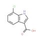 7-Chloro-1H-indole-3-carboxylic acid (CAS 86153-24-4) - chemical structure image