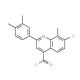 7-chloro-2-(3,4-dimethylphenyl)-8-methylquinoline-4-carbonyl chloride - chemical structure image