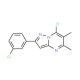 7-Chloro-2-(3-chloro-phenyl)-5,6-dimethyl-pyrazolo[1,5-a]pyrimidine - chemical structure image
