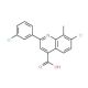 7-Chloro-2-(3-chlorophenyl)-8-methylquinoline-4-carboxylic acid - chemical structure image