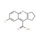 7-Chloro-2,3-dihydro-1H-cyclopenta[b]quinoline-9-carboxylic acid - chemical structure image