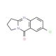 7-chloro-2,3-dihydropyrrolo[2,1-b]quinazolin-9(1H)-one (CAS 60811-39-4) - chemical structure image