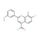 7-chloro-2-(3-methoxyphenyl)-8-methylquinoline-4-carbonyl chloride - chemical structure image