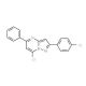 7-Chloro-2-(4-chloro-phenyl)-5-phenyl-pyrazolo[1,5-a]pyrimidine - chemical structure image