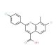 7-Chloro-2-(4-chlorophenyl)-8-methylquinoline-4-carboxylic acid - chemical structure image