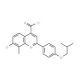 7-chloro-2-(4-isobutoxyphenyl)-8-methylquinoline-4-carbonyl chloride - chemical structure image
