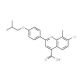7-Chloro-2-(4-isobutoxyphenyl)-8-methylquinoline-4-carboxylic acid - chemical structure image
